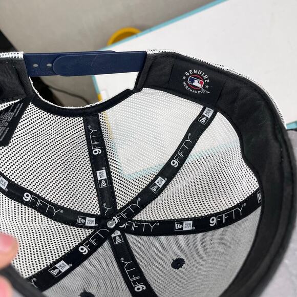 New Era Atlanta Braves Mesh Snapback Baseball Cap Men's One Size - Picture 7 of 7